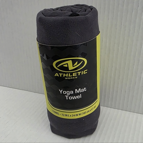 Athletic Works Other - NWT Athletic Works Gray Yoga Mat Towel